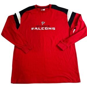 NFL Atlanta Falcons Long Sleeve Pullover Team Apparel - Size 2XL
